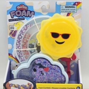 Play-Doh Foam Confetti Mixing Kit, Scented Tactile Toy